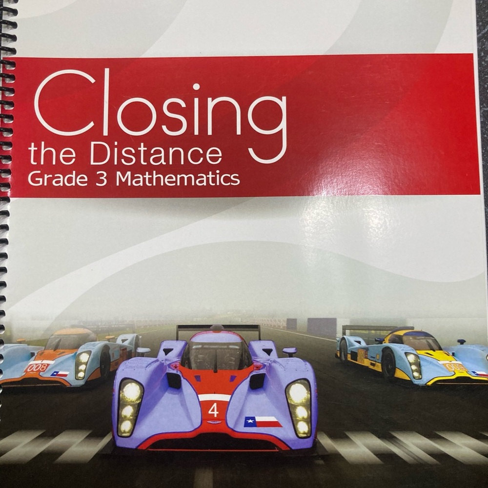 Closing the Distance Grade 3 Mathematics Book